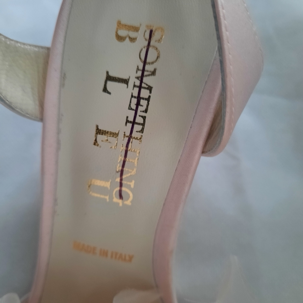 New Something Bleu EVERLASTING FLOWER EMBELLISHED SANDAL Formal - Picture 7 of 10